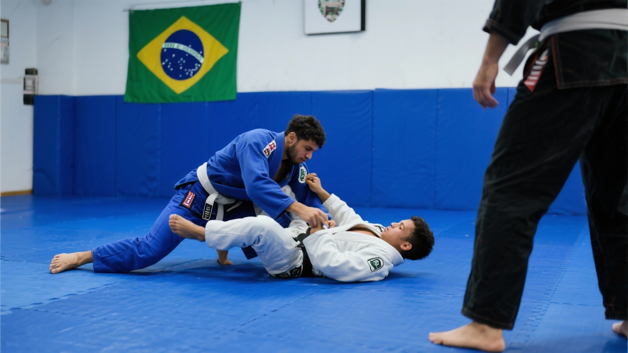 Brazilian Jiu-Jitsu Training Session